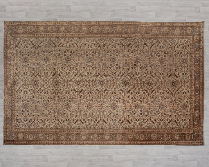 Multicolor Turkish Oushak Rug 5' x 12' 8" Hand-Knotted | No. VR73322