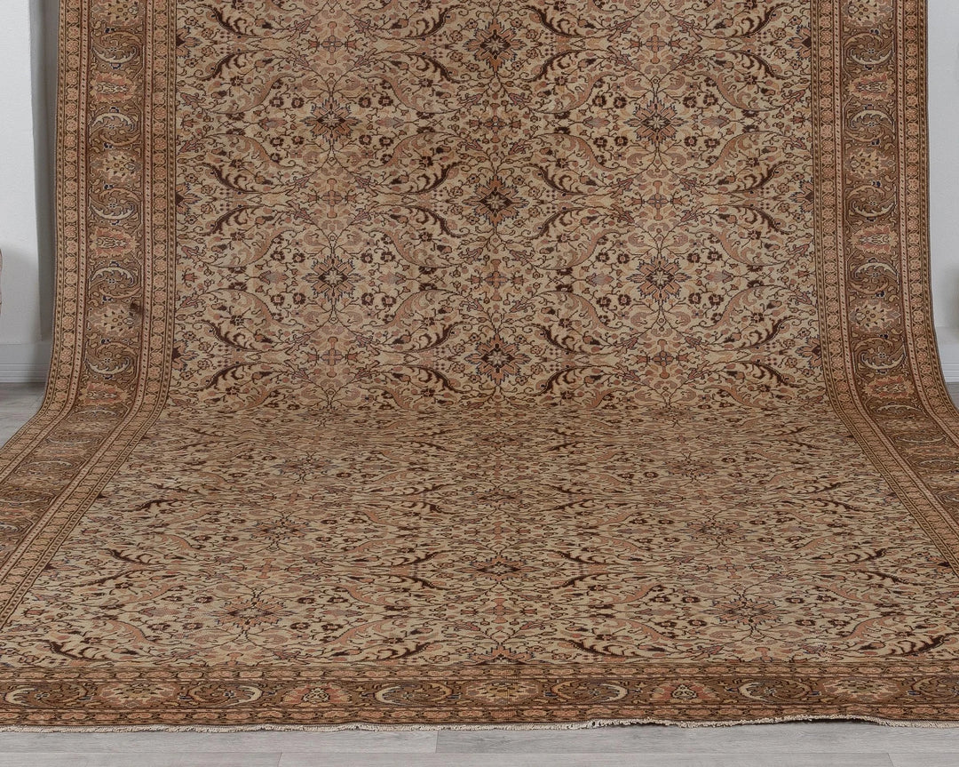 Multicolor Turkish Oushak Rug 5' x 12' 8" Hand-Knotted | No. VR73322