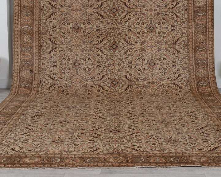 Multicolor Turkish Oushak Rug 5' x 12' 8" Hand-Knotted | No. VR73322