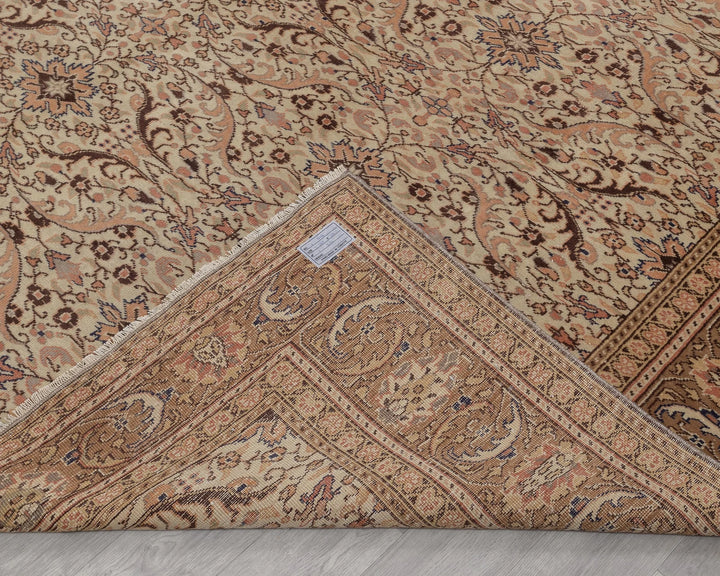 Multicolor Turkish Oushak Rug 5' x 12' 8" Hand-Knotted | No. VR73322