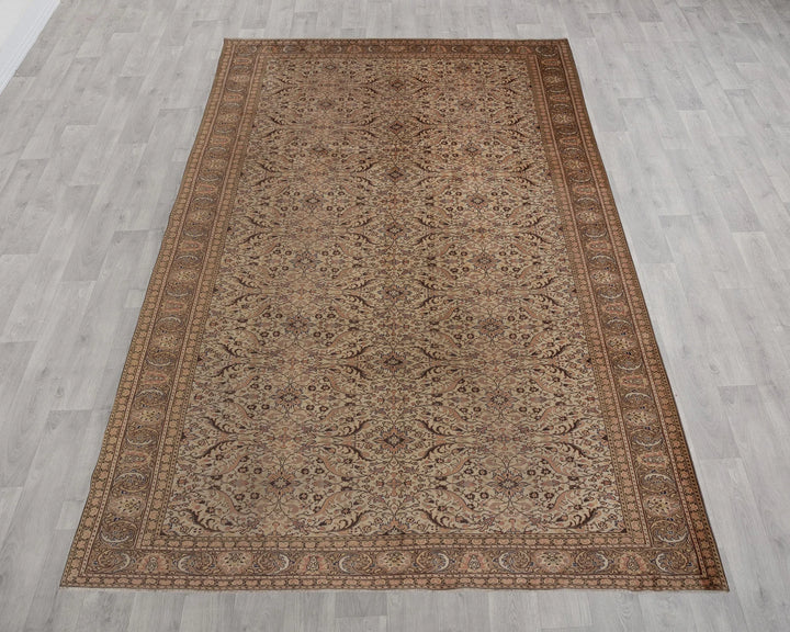 Multicolor Turkish Oushak Rug 5' x 12' 8" Hand-Knotted | No. VR73322