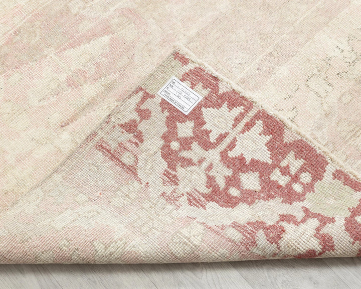 Multicolor Turkish Oushak Rug 3' 11" x 6' 10" Hand-Knotted | No. VR73464