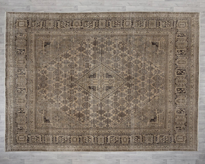 Multicolor Turkish Oushak Rug 4' x 13' 4" Hand-Knotted | No. VR73526