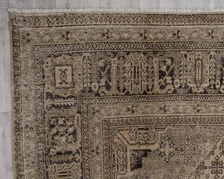 Multicolor Turkish Oushak Rug 4' x 13' 4" Hand-Knotted | No. VR73526