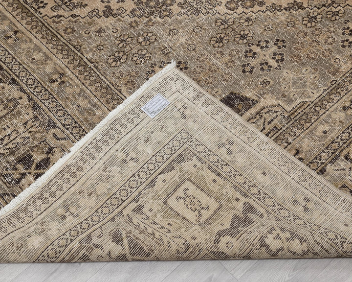 Multicolor Turkish Oushak Rug 4' x 13' 4" Hand-Knotted | No. VR73526