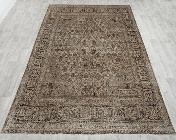Multicolor Turkish Oushak Rug 4' x 13' 4" Hand-Knotted | No. VR73526