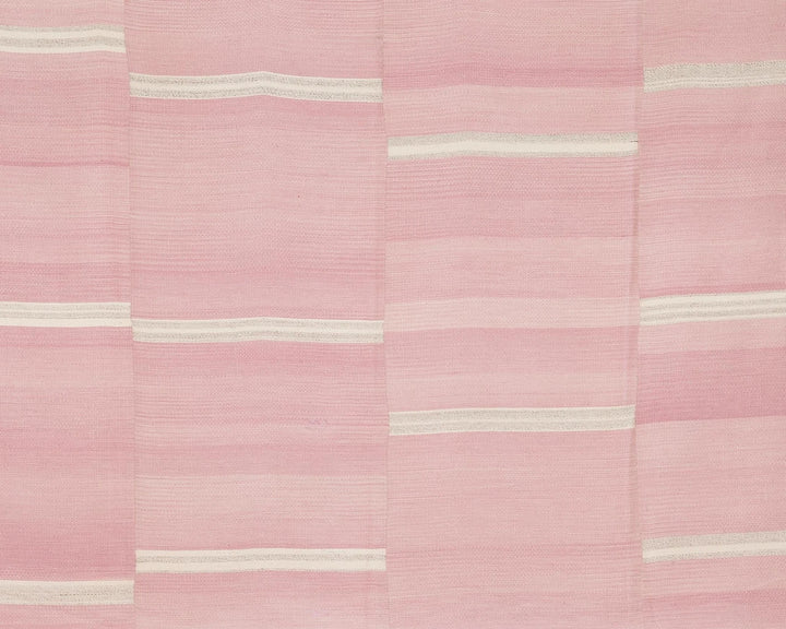 Pink Turkish Kilim Rug 10' 6" x 13' 1" Flat-Weave | No. VR73543
