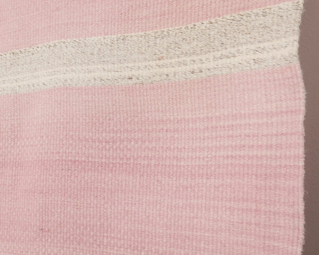 Pink Turkish Kilim Rug 10' 6" x 13' 1" Flat-Weave | No. VR73543