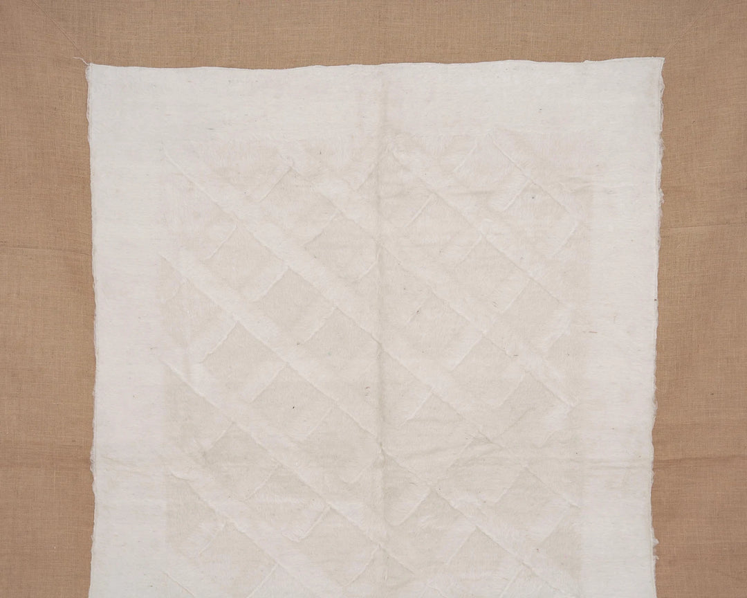 Beige Kilim Rug 7' 7" x 9' 10" | No. VR73753