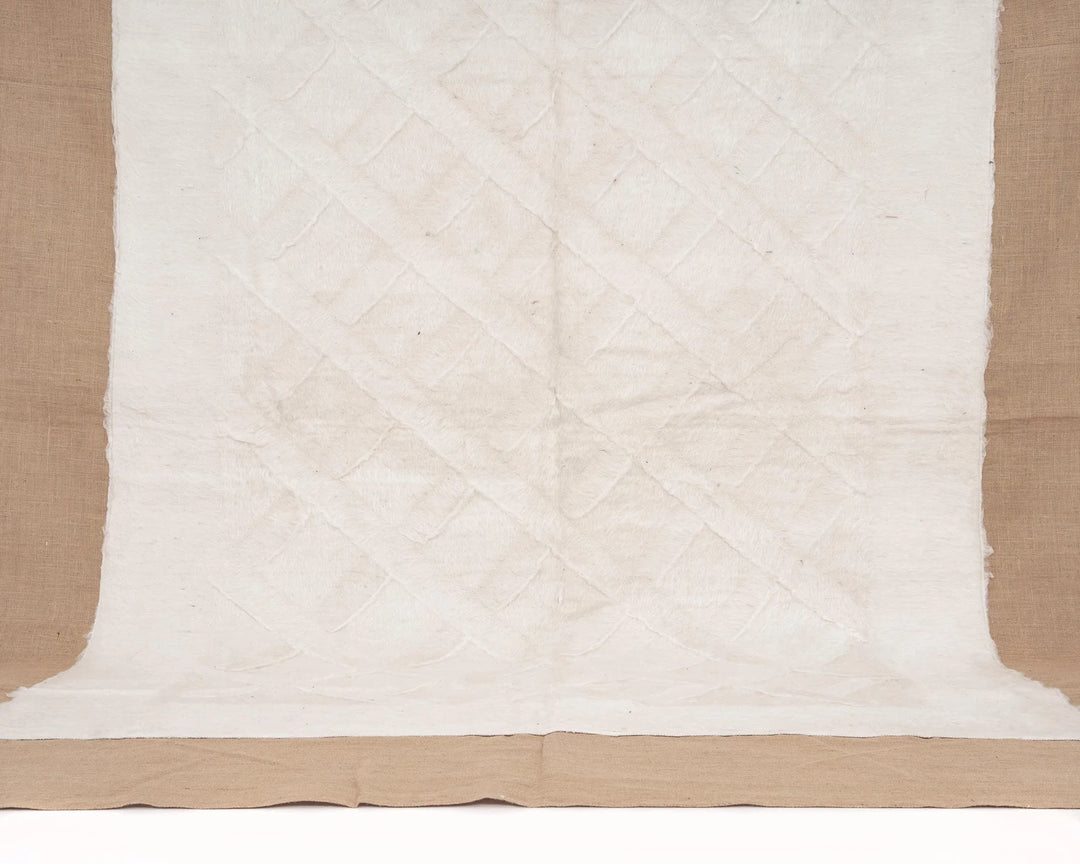 Beige Kilim Rug 7' 7" x 9' 10" | No. VR73753