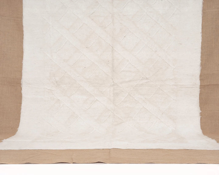 Beige Kilim Rug 7' 7" x 9' 10" | No. VR73753