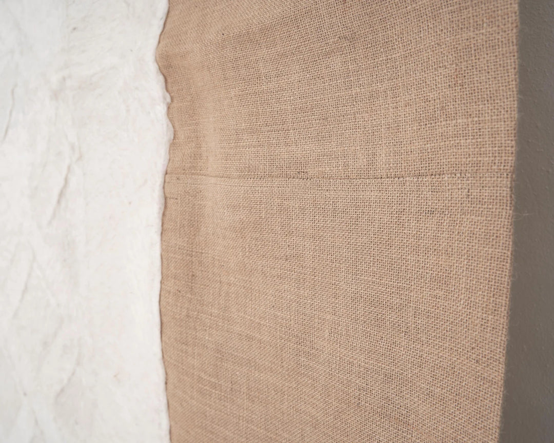 Beige Kilim Rug 7' 7" x 9' 10" | No. VR73753