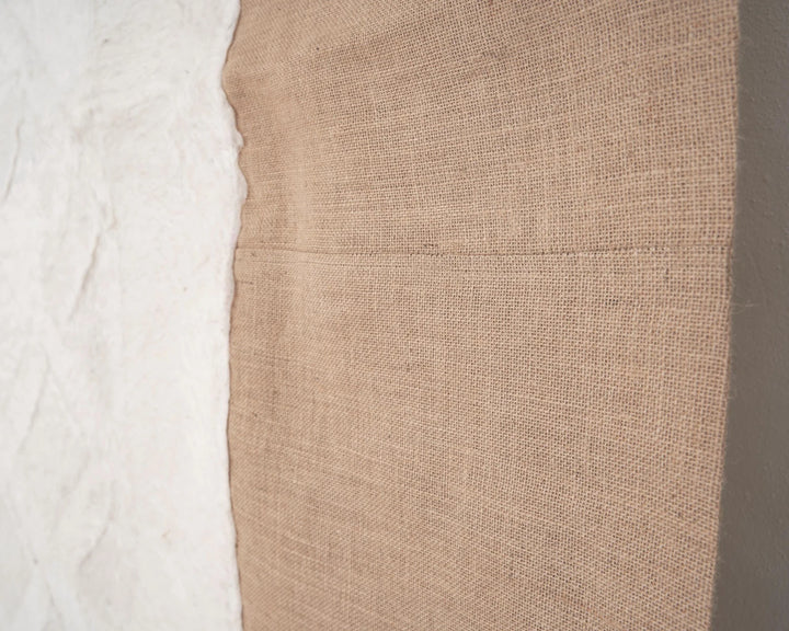 Beige Kilim Rug 7' 7" x 9' 10" | No. VR73753