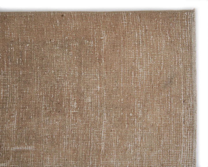 Multicolor Turkish Oushak Rug 2'11" x 11'8" Hand-Knotted texture