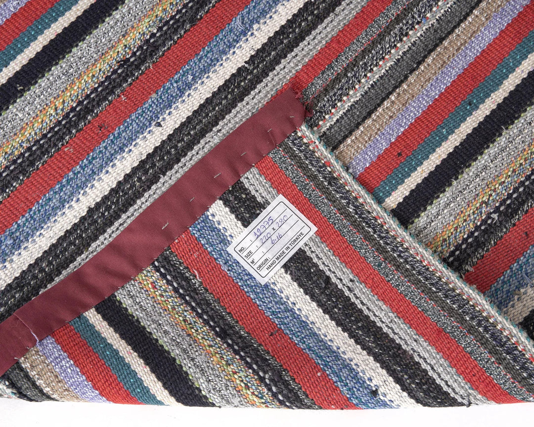 Kilim Rug 7' 2" x 9' 2" | No. VR73879
