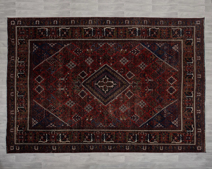 Multicolor Turkish Oushak Rug 8' 9" x 12' Hand-Knotted | No. VR73907