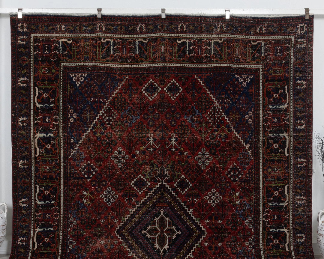 Multicolor Turkish Oushak Rug 8' 9" x 12' Hand-Knotted | No. VR73907