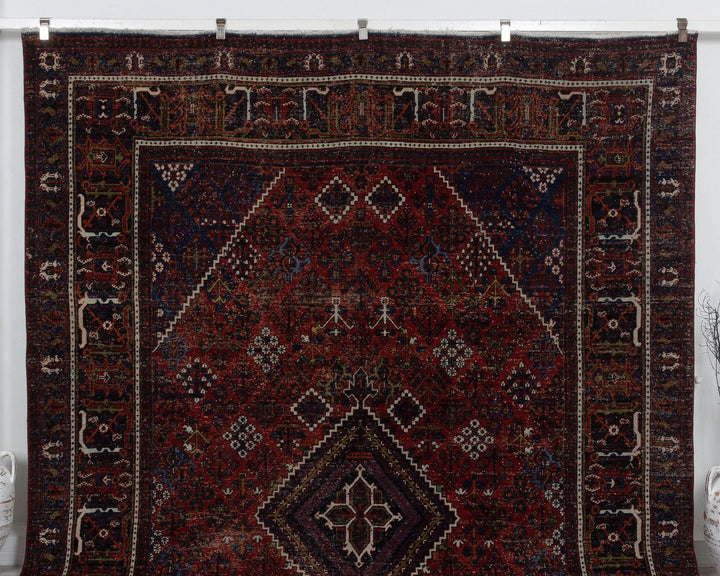 Multicolor Turkish Oushak Rug 8' 9" x 12' Hand-Knotted | No. VR73907