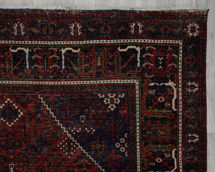 Multicolor Turkish Oushak Rug 8' 9" x 12' Hand-Knotted | No. VR73907