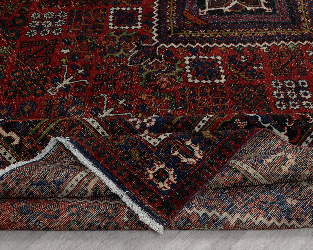 Multicolor Turkish Oushak Rug 8' 9" x 12' Hand-Knotted | No. VR73907