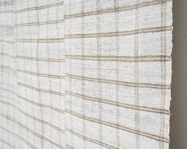 Gray Turkish Kilim Rug 5'6" x 7'10" Flat-Weave | No. VR74175