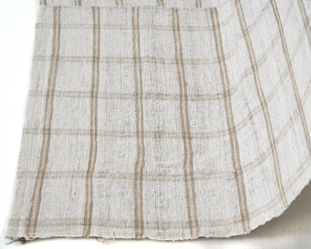 Gray Turkish Kilim Rug 5'6" x 7'10" Flat-Weave | No. VR74175