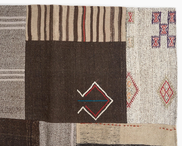 Brown Kilim Rug 8' 2" x 11' 9" | No. VR74230