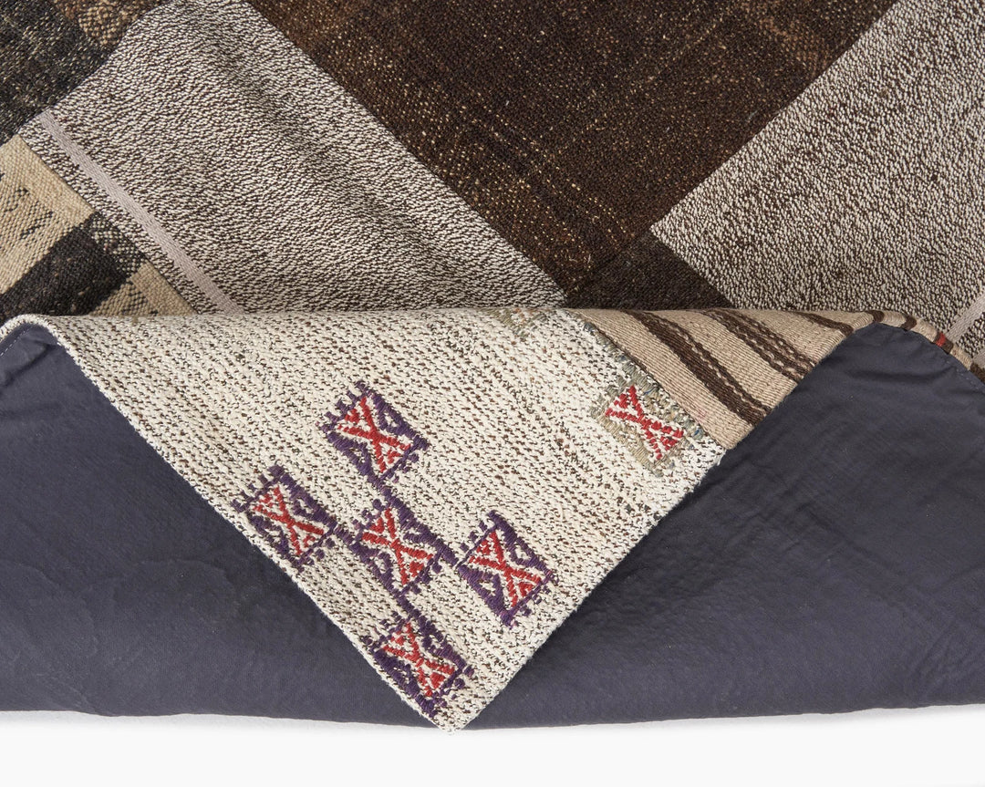 Brown Kilim Rug 8' 2" x 11' 9" | No. VR74230