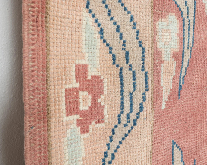 Multicolor Turkish Oushak Rug 3' x 4' 7" Hand-Knotted | No. VR74252