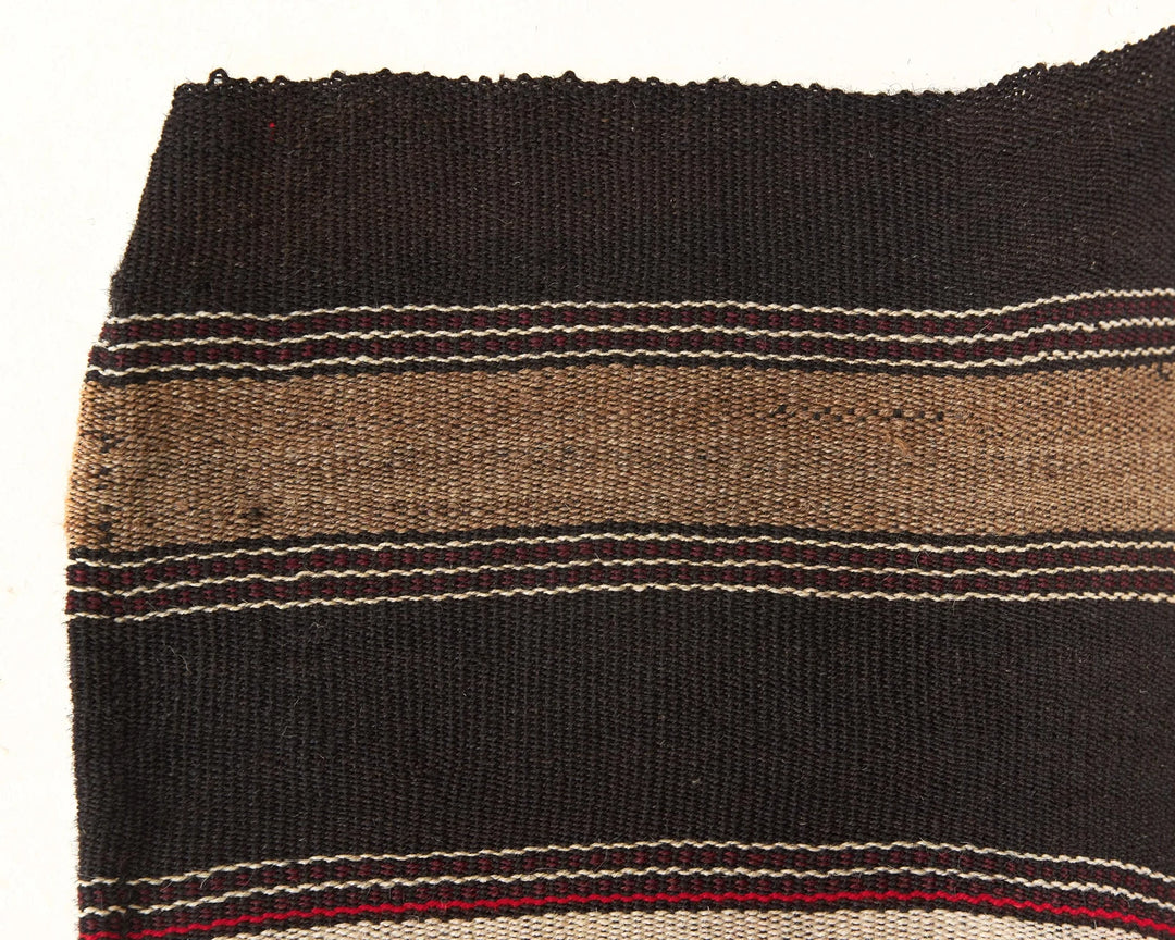 Brown Turkish Kilim Rug 5'6" x 7'4" Flat-Weave | No. VR74372