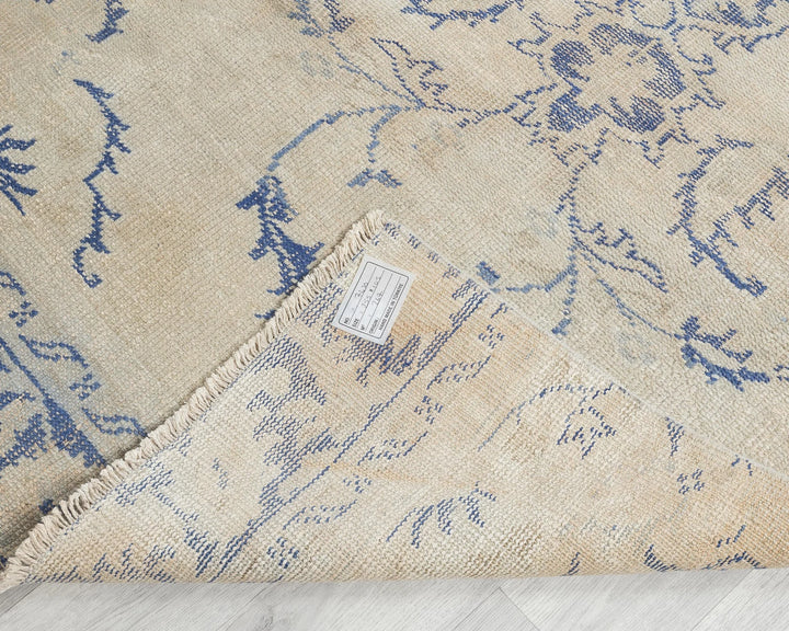 Multicolor Turkish Oushak Rug 3' x 8' Hand-Knotted | No. VR74540