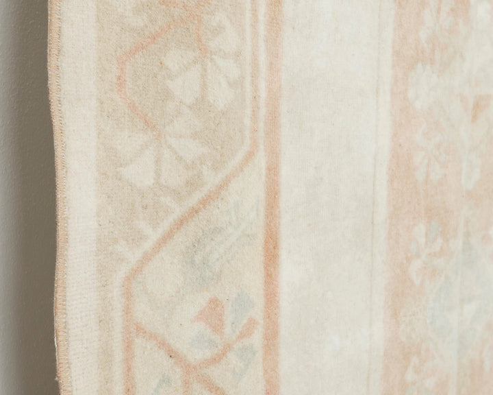 Beige Turkish Oushak Rug 5' x 8' 5" Hand-Knotted | No. VR74710
