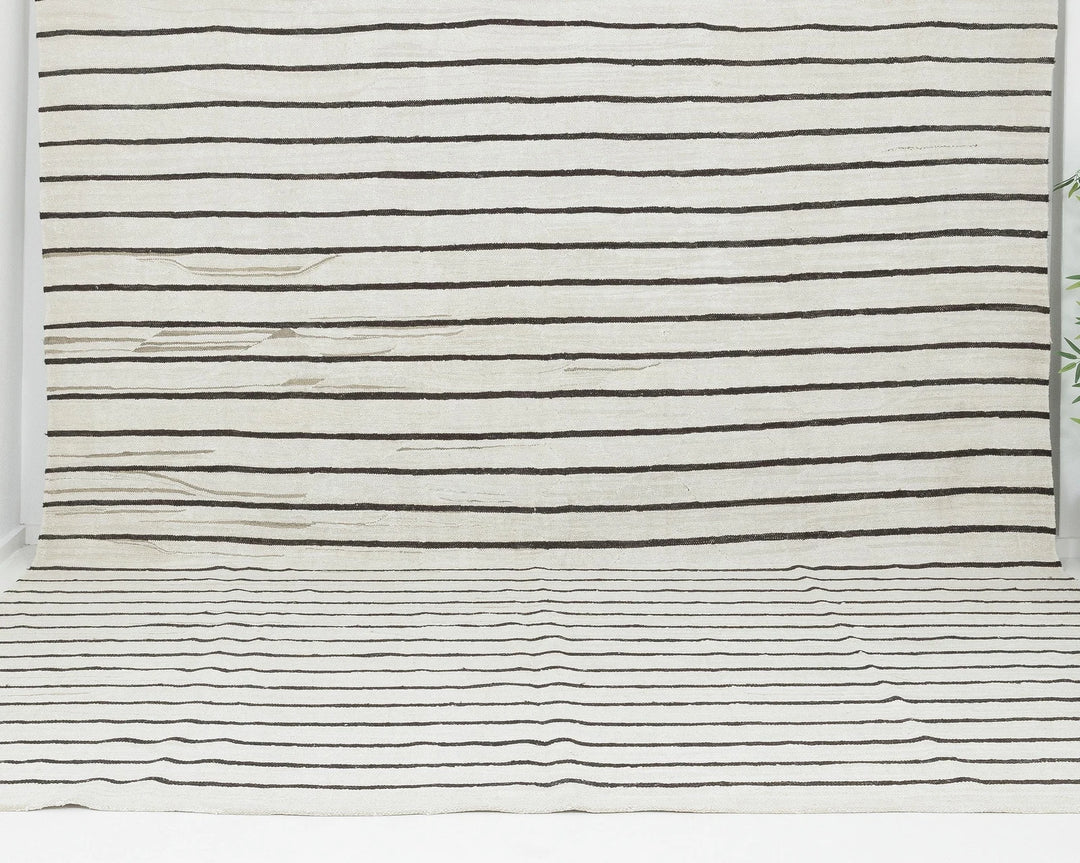 Black Kilim Rug 11' x 12' 6" | No. VR74889