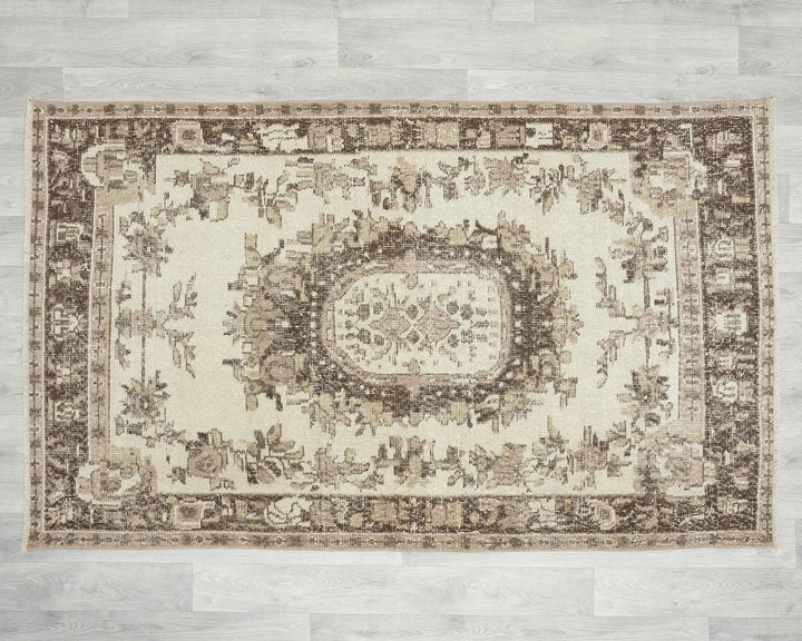 Oushak Rug 3' 8" x 6' 2" | No. VR75086