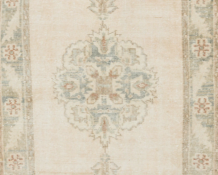 Multicolor Turkish Oushak Rug 2'11" x 11'5" Hand-Knotted | No. VR75169