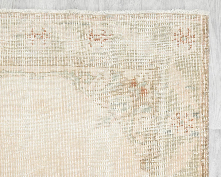 Multicolor Turkish Oushak Rug 2'11" x 11'5" Hand-Knotted | No. VR75169