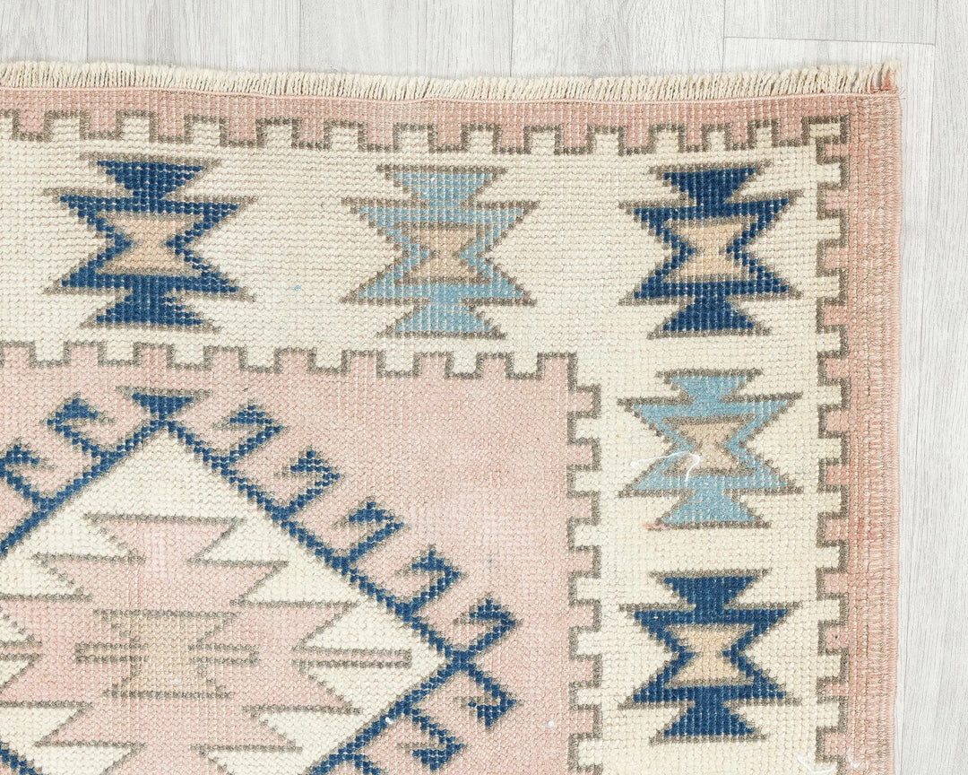 Multicolor Turkish Oushak Rug 3' x 4' 5" Hand-Knotted | No. VR75272