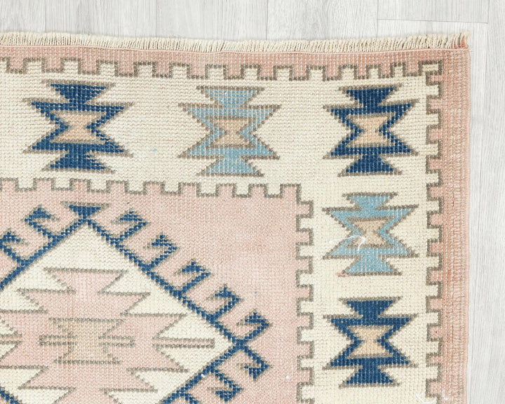Multicolor Turkish Oushak Rug 3' x 4' 5" Hand-Knotted | No. VR75272