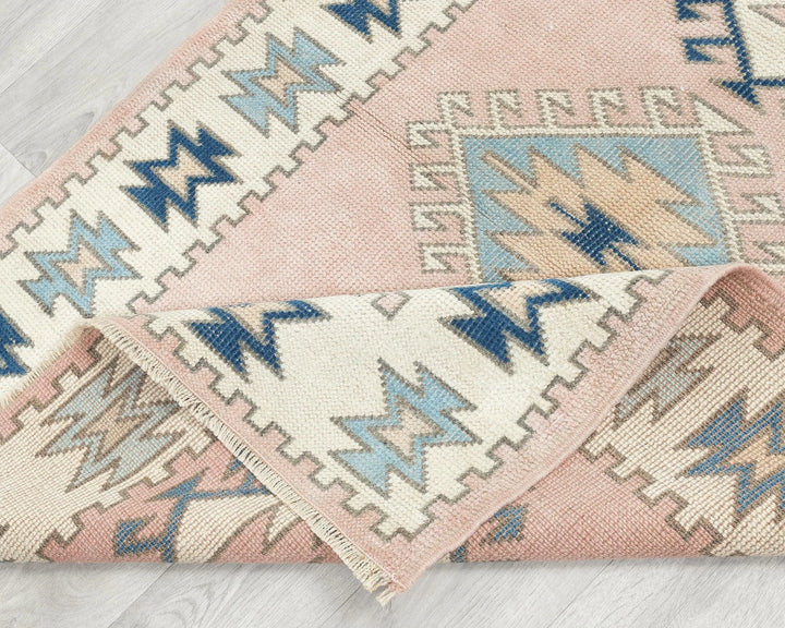 Multicolor Turkish Oushak Rug 3' x 4' 5" Hand-Knotted | No. VR75272