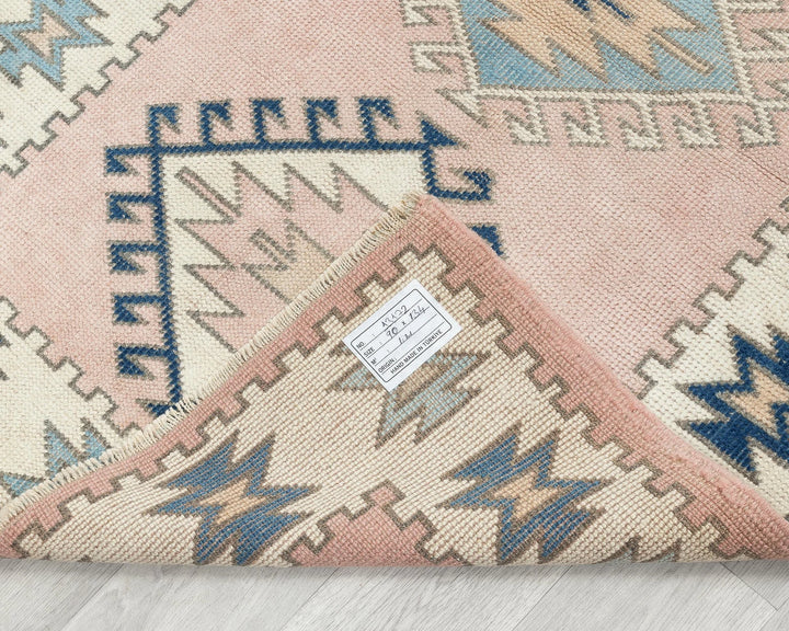 Multicolor Turkish Oushak Rug 3' x 4' 5" Hand-Knotted | No. VR75272