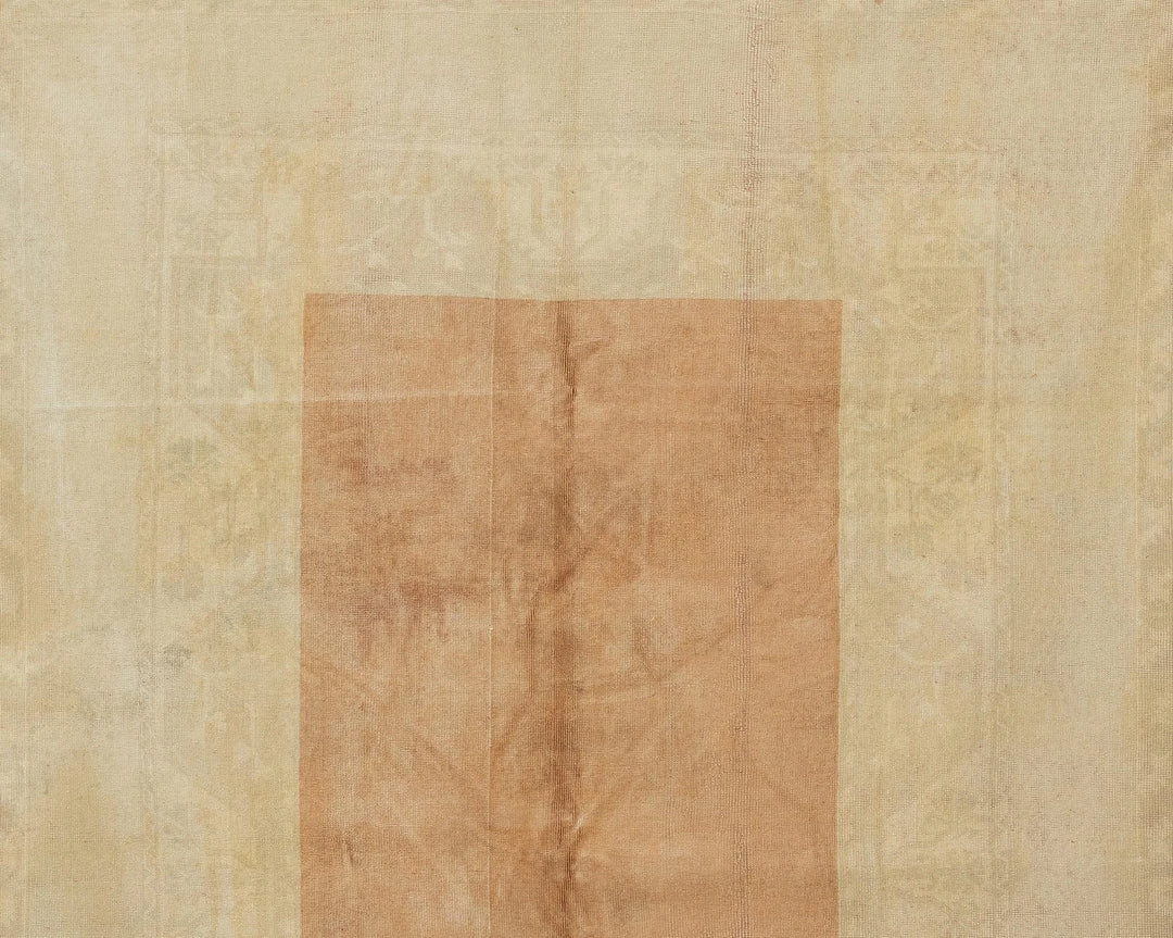 Multicolor Turkish Oushak Rug 6' 5" x 9' 4" Hand-Knotted | No. VR75321