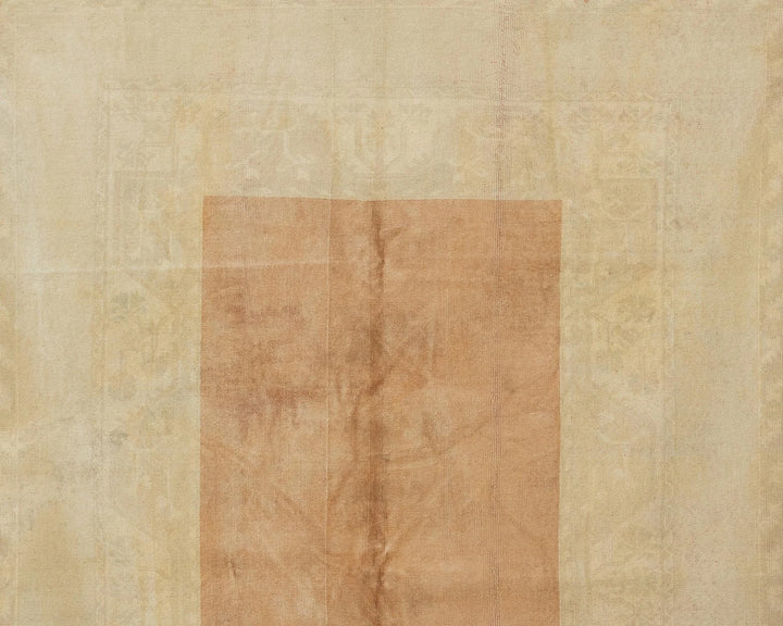 Multicolor Turkish Oushak Rug 6' 5" x 9' 4" Hand-Knotted | No. VR75321