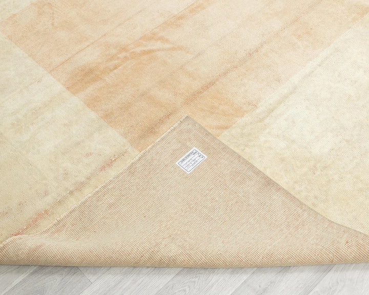 Multicolor Turkish Oushak Rug 6'5" x 9'4" Hand-Knotted | No. VR75321
