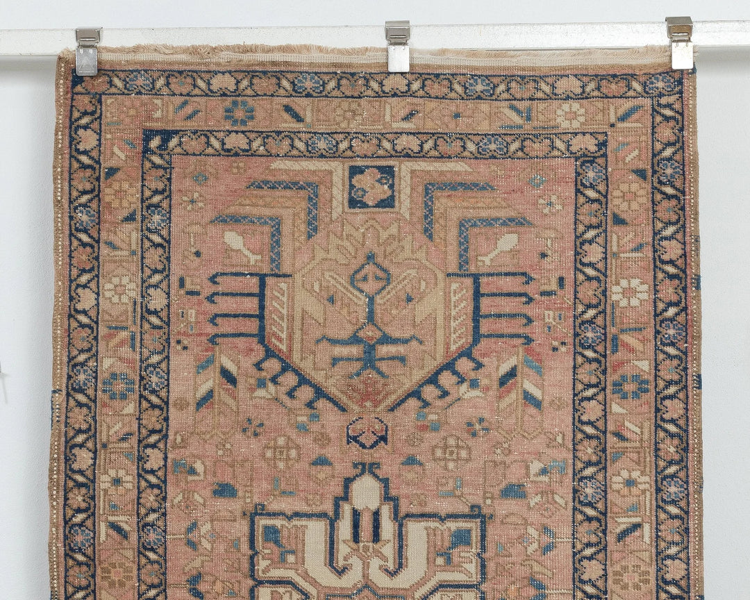 Rust Runner Rug 3' 3" x 12' 11" | No. VR75414