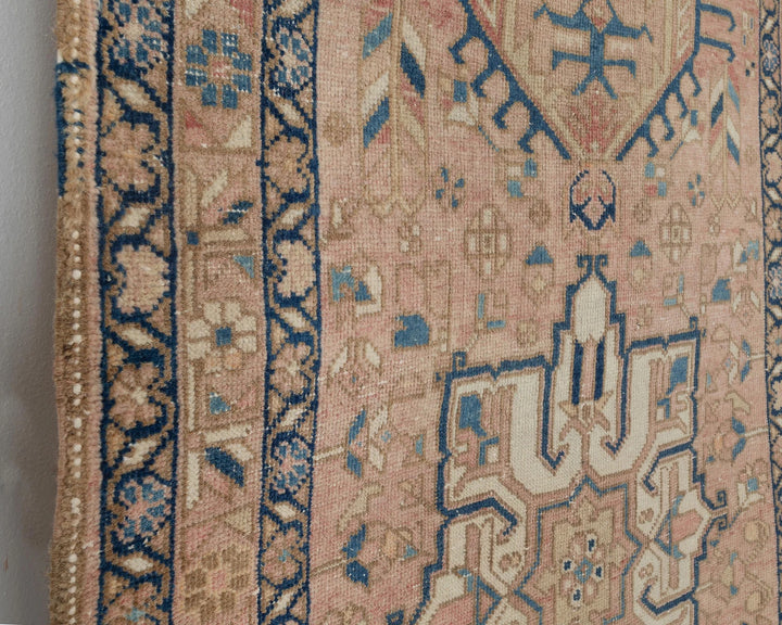 Rust Runner Rug 3' 3" x 12' 11" | No. VR75414