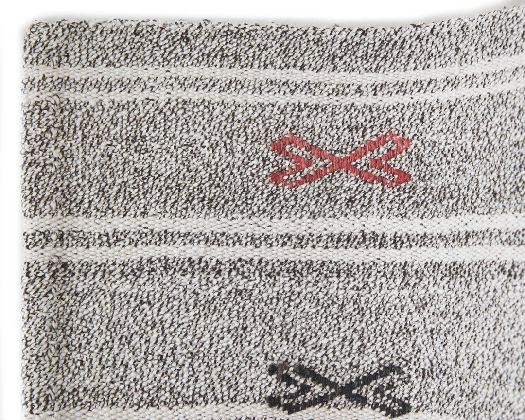 Gray Kilim Rug 5' 1" x 7' 1" | No. VR75459