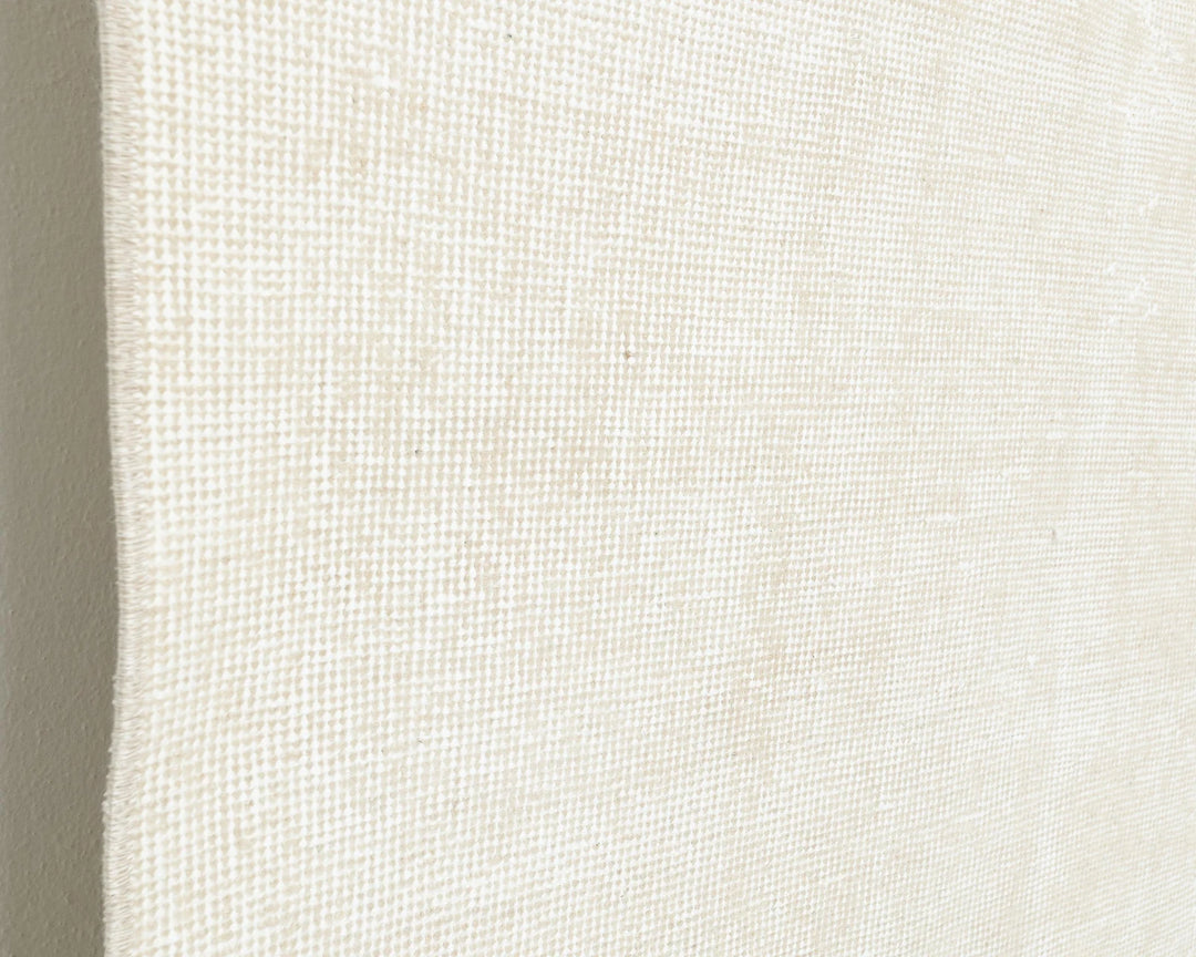 White Turkish Oushak Rug 6' 5" x 10' 1" Hand-Knotted | No. VR75653
