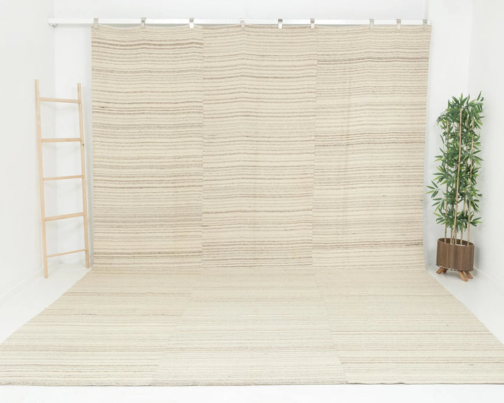 Multicolor Turkish Kilim Rug 10' 2" x 13' 7" Flat-Weave | No. VR75725