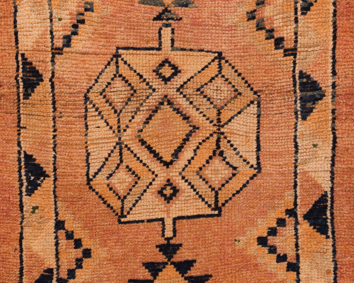 Multicolor Turkish Oushak Rug 2'8" x 12'2" Hand-Knotted | No. VR75879