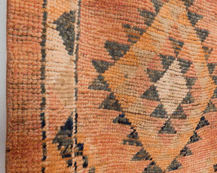 Multicolor Turkish Oushak Rug 2'8" x 12'2" Hand-Knotted | No. VR75879